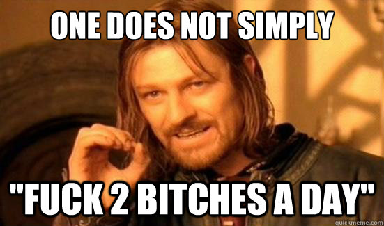 One Does Not Simply 