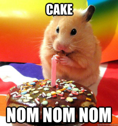 CAKE NOM NOM NOM - CAKE NOM NOM NOM  yummy cake!