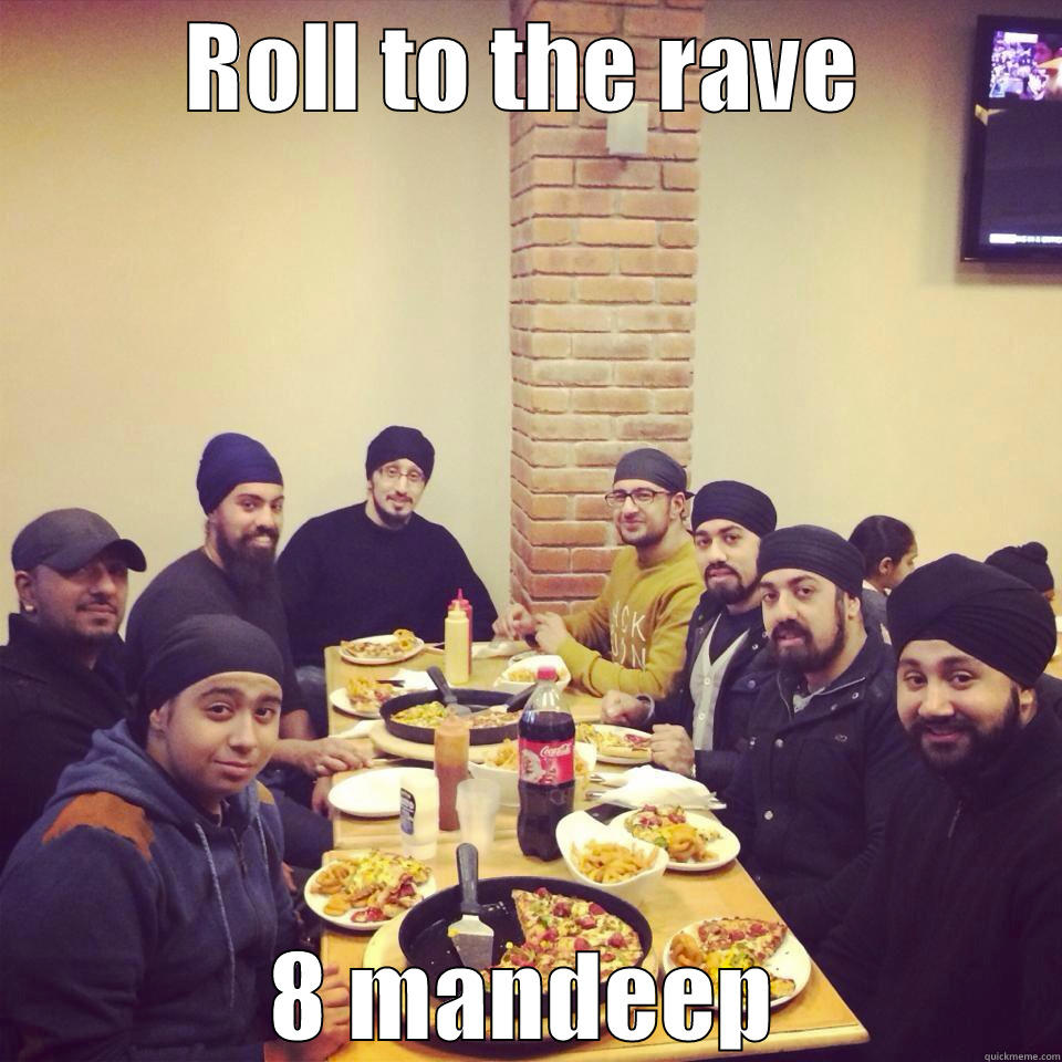 ROLL TO THE RAVE 8 MANDEEP Misc