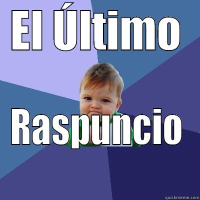 EL ÚLTIMO RASPUNCIO Success Kid