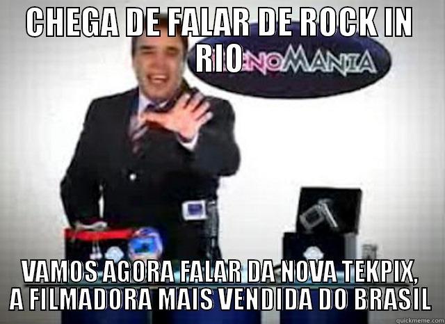 Vamos falar da TekPix - CHEGA DE FALAR DE ROCK IN RIO VAMOS AGORA FALAR DA NOVA TEKPIX, A FILMADORA MAIS VENDIDA DO BRASIL Misc