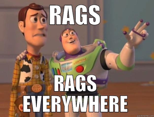 RAGS RAGS EVERYWHERE Toy Story
