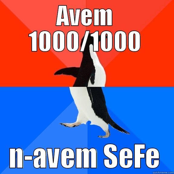 AVEM 1000/1000 N-AVEM SEFE Socially Awesome Awkward Penguin