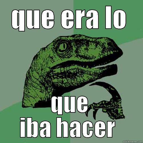 QUE ERA LO QUE IBA HACER  Philosoraptor
