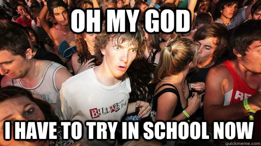 oh my god i have to try in school now  Sudden Clarity Clarence