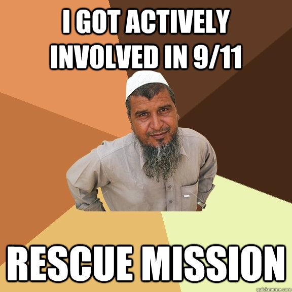 I got actively involved in 9/11  Rescue mission  Ordinary Muslim Man