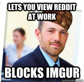 Lets you view reddit at work blocks imgur  
