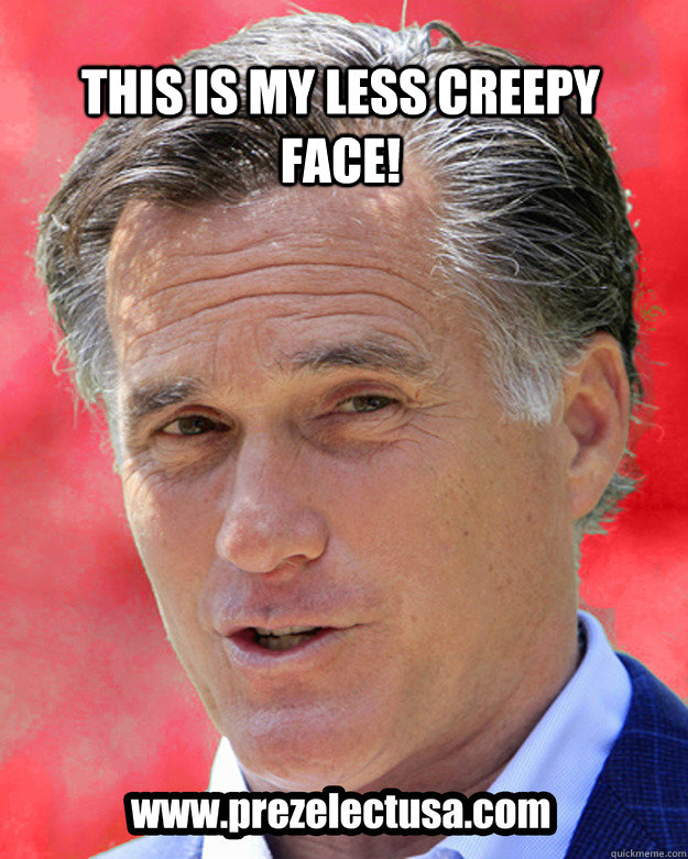 This is my less creepy face! - This is my less creepy face!  Less Creepy Mitt