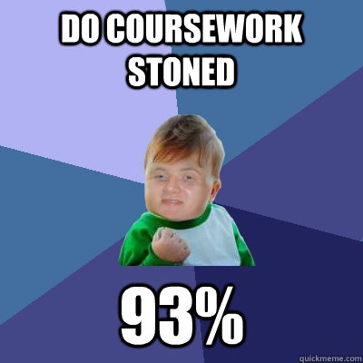 Do coursework stoned 93% - Do coursework stoned 93%  Success 10 guy