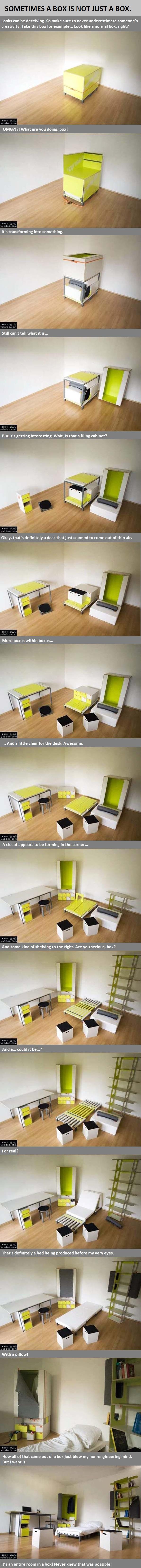 It Looks Like A Normal Box ... What It Really Is Will Leave Your Jaw On The Floor. -   Misc