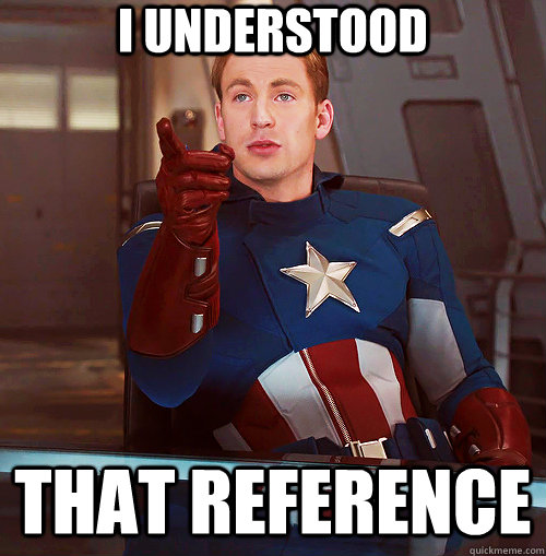 i understood that reference - i understood that reference  Misc