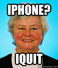 iphone? iquit - iphone? iquit  Rockliff