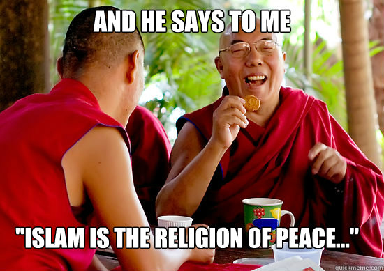 And he says to me 