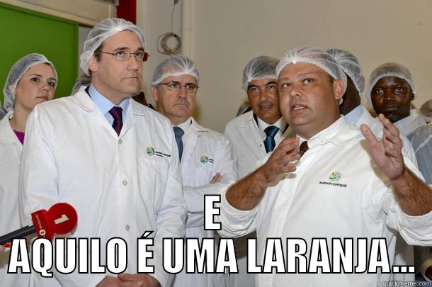  E AQUILO É UMA LARANJA... Misc