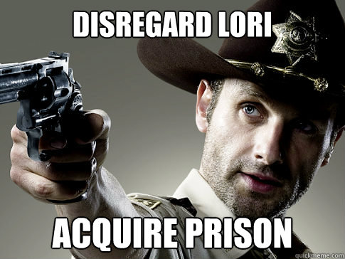Disregard Lori acquire prison  Walking Dead DayZ