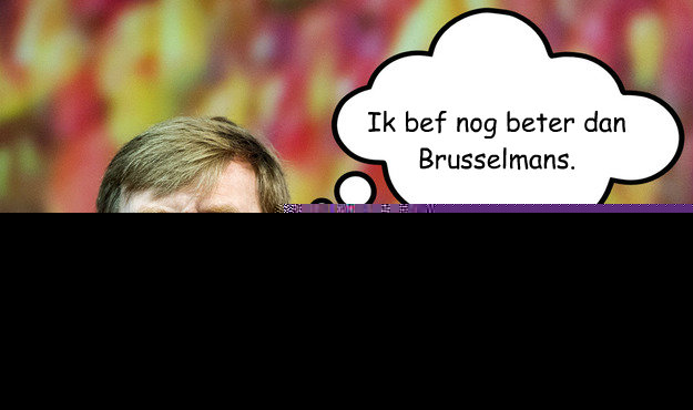Ik bef nog beter dan
Brusselmans.
  Wat denkt WimLex