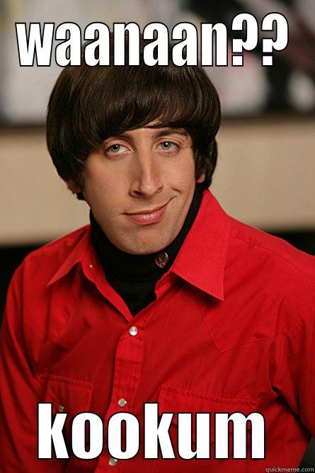 WAANAAN?? KOOKUM Pickup Line Scientist