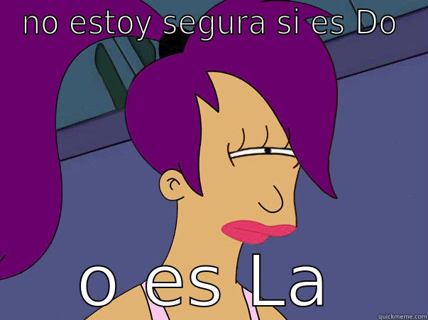 NO ESTOY SEGURA SI ES DO O ES LA Leela Futurama