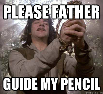 please father guide my pencil  
