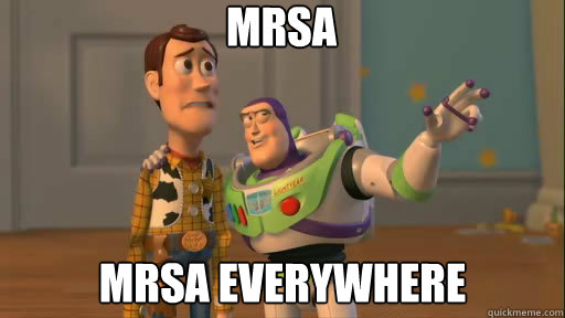 mrsa mrsa everywhere  Everywhere