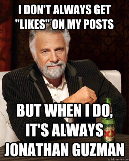i don't always get 