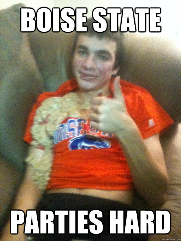 Boise State Parties Hard  Cool Hand Luke