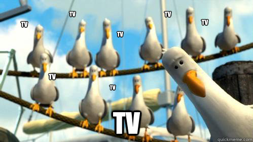 TV TV TV TV TV TV TV TV  Finding Nemo Seagulls