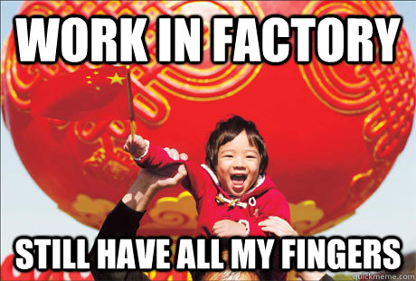 Work in factory Still have all my fingers - Work in factory Still have all my fingers  Second World Success