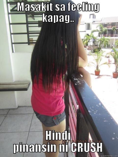 MASAKIT SA FEELING KAPAG.. HINDI PINANSIN NI CRUSH Misc