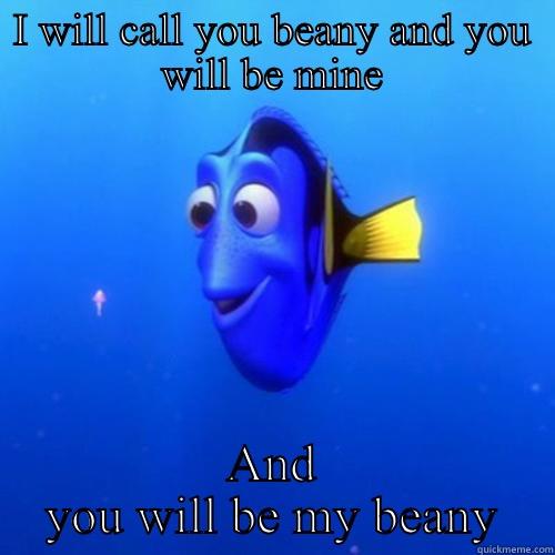 I WILL CALL YOU BEANY AND YOU WILL BE MINE AND YOU WILL BE MY BEANY dory