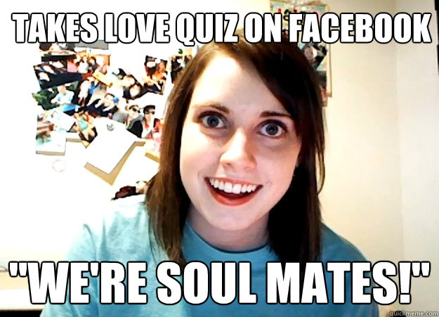 Takes Love Quiz On Facebook 