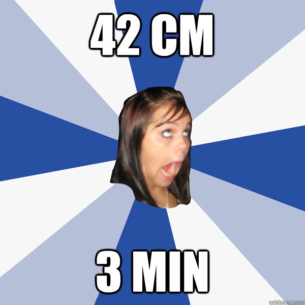 42 cm 3 MIN  Annoying Facebook Girl