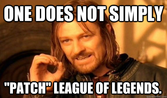 ONE DOES NOT SIMPLY 
