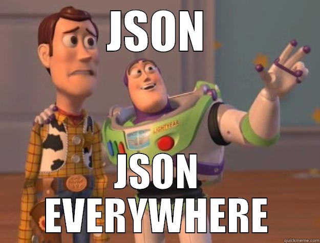 json everywhere - JSON JSON EVERYWHERE Toy Story