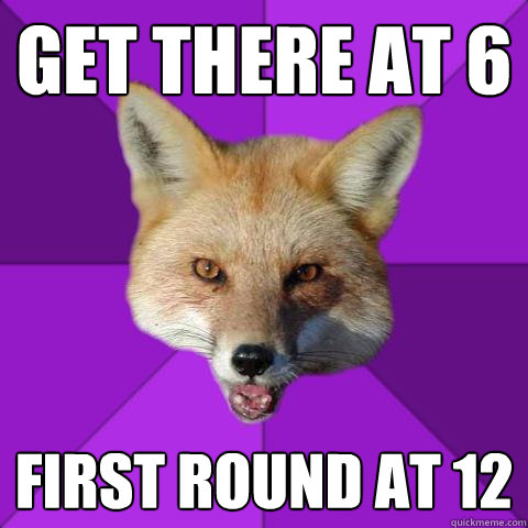 get there at 6 first round at 12  Forensics Fox