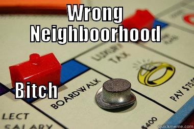 WRONG NEIGHBOORHOOD BITCH                                                                                        Misc