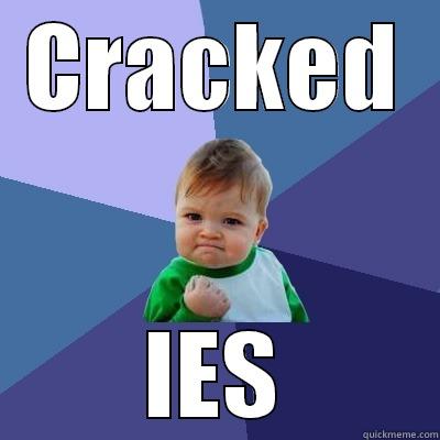 CRACKED IES Success Kid
