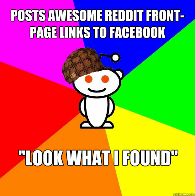 Posts awesome reddit front-page links to facebook 
