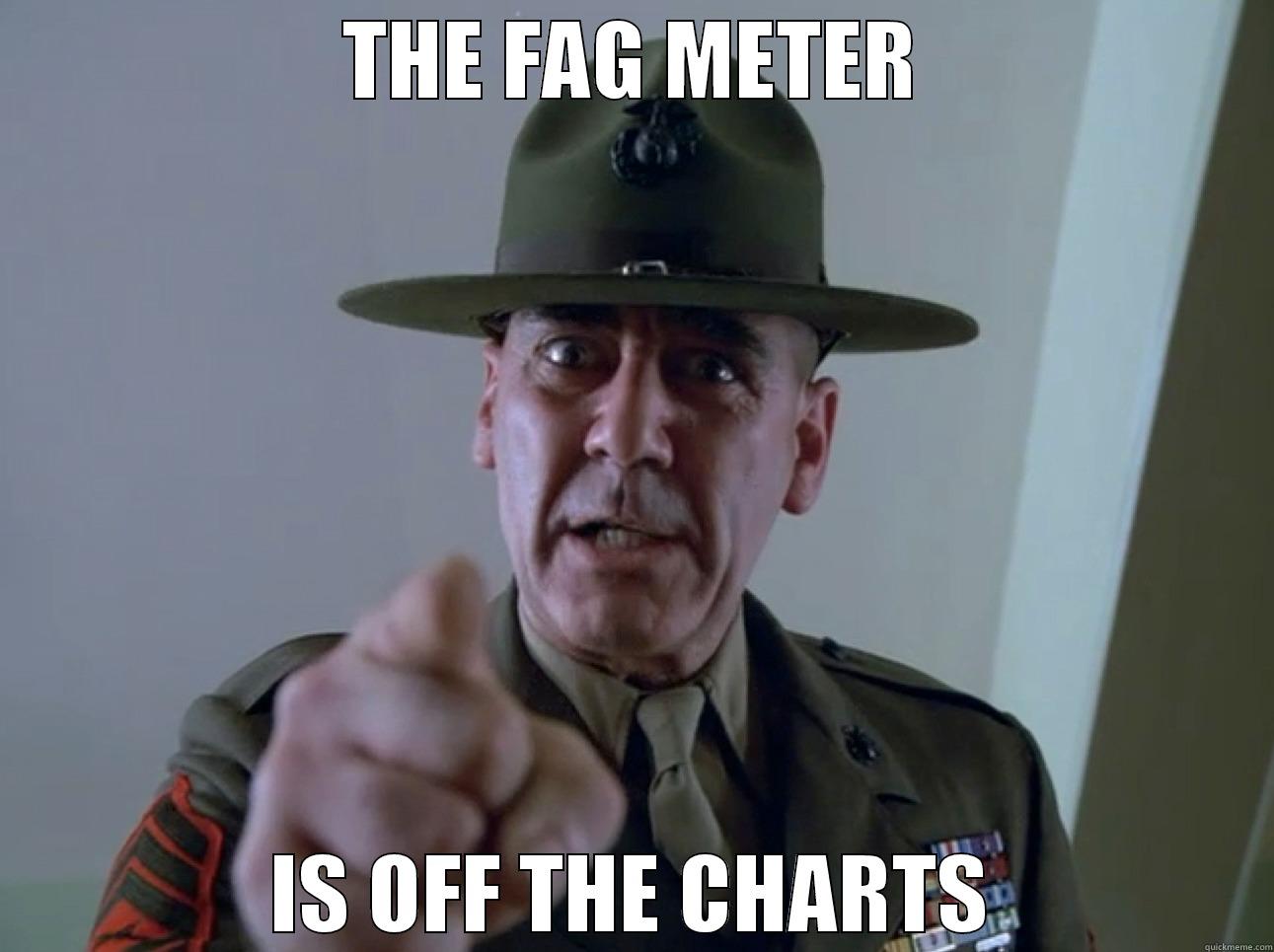 THE FAG METER IS OFF THE CHARTS Misc