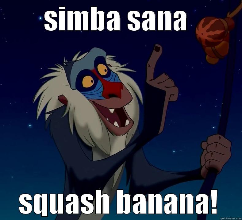SIMBA SANA  SQUASH BANANA! Misc