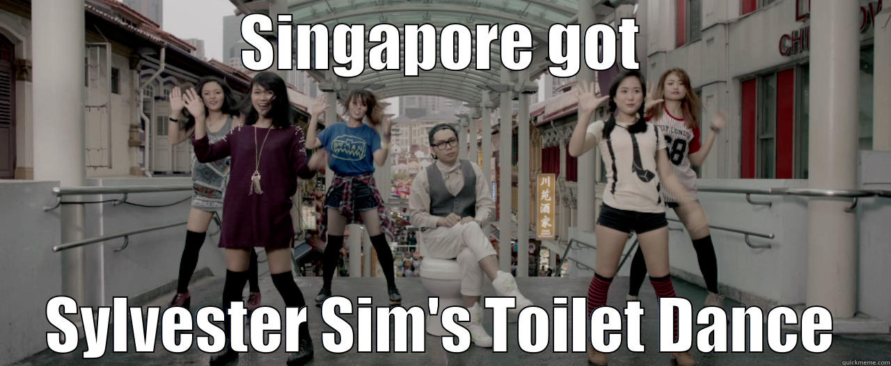 SINGAPORE GOT SYLVESTER SIM'S TOILET DANCE Misc