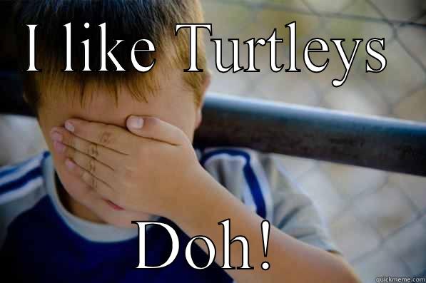 I LIKE TURTLEYS DOH! Confession kid