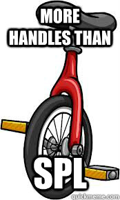 More handles than SPL  