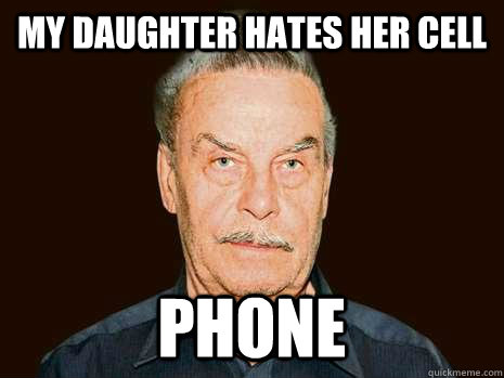 My daughter hates her cell phone  - My daughter hates her cell phone   Incest-Dungeon Dad
