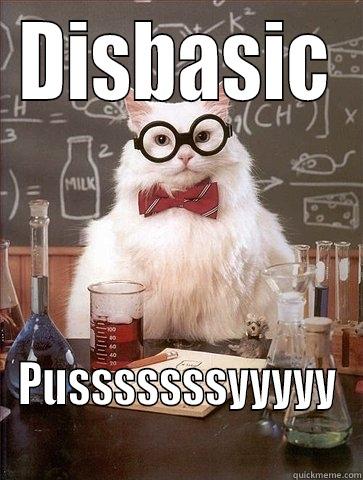 DISBASIC PUSSSSSSSYYYYY Chemistry Cat