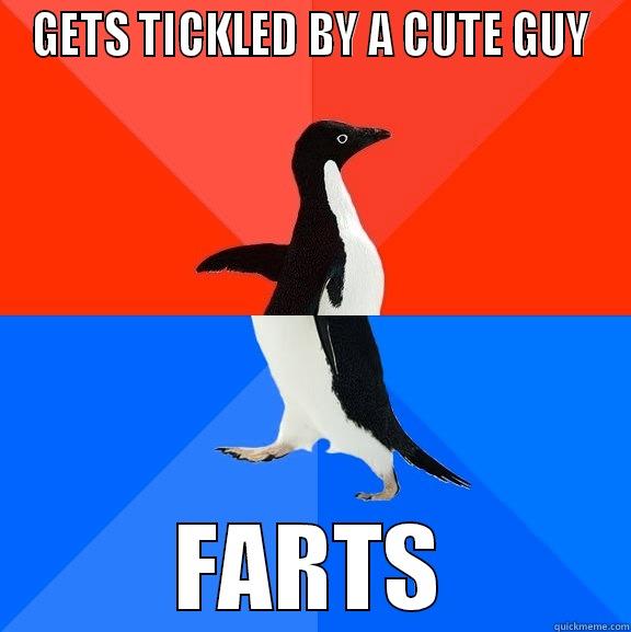 GETS TICKLED BY A CUTE GUY FARTS Socially Awesome Awkward Penguin