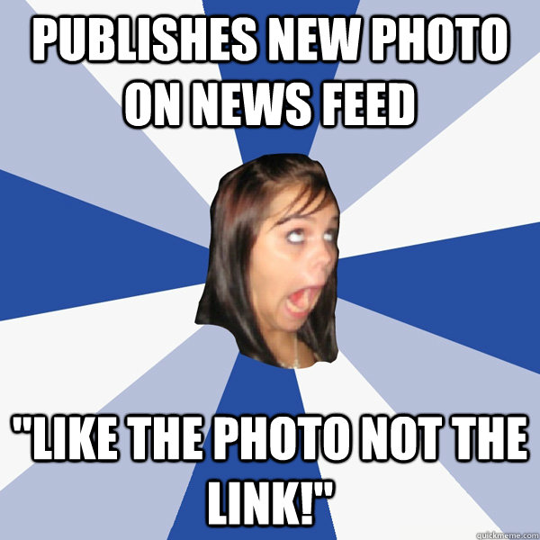 publishes new photo on news feed 