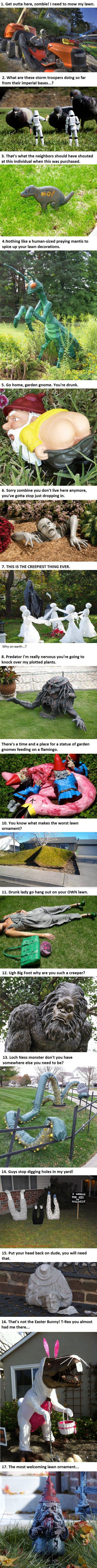 17 People With Terrible Tastes In Yard Decorations. #5 Should Be Evicted! -   Misc