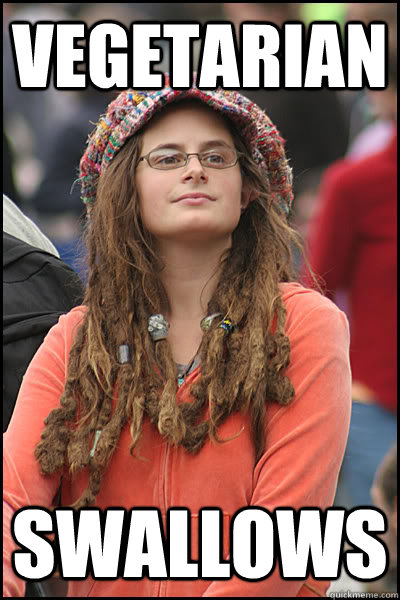 Vegetarian Swallows  College Liberal
