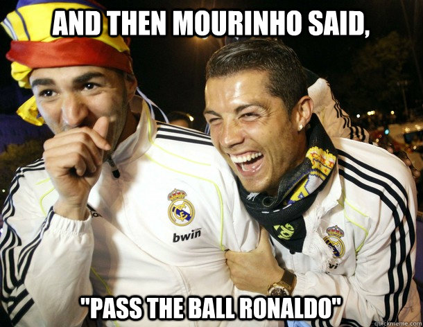 And then mourinho said, 
